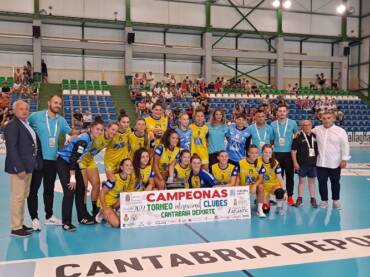 El Uneatlantico Pereda campeón del Torneo Internacional de Clubes Cantabria Deporte